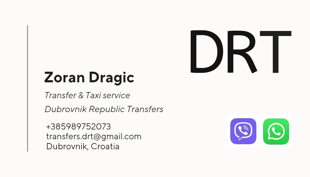 Dubrovnik Republic Transfers