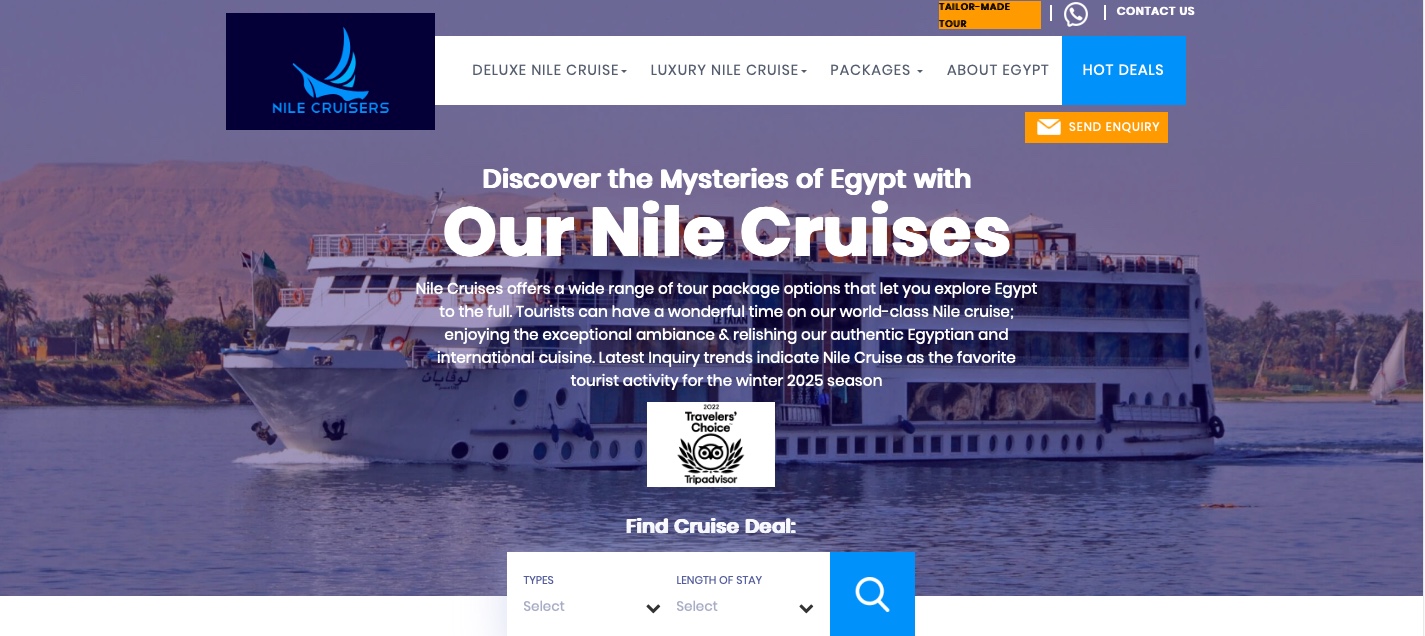 Nilecruisers By Cleopatra Travel