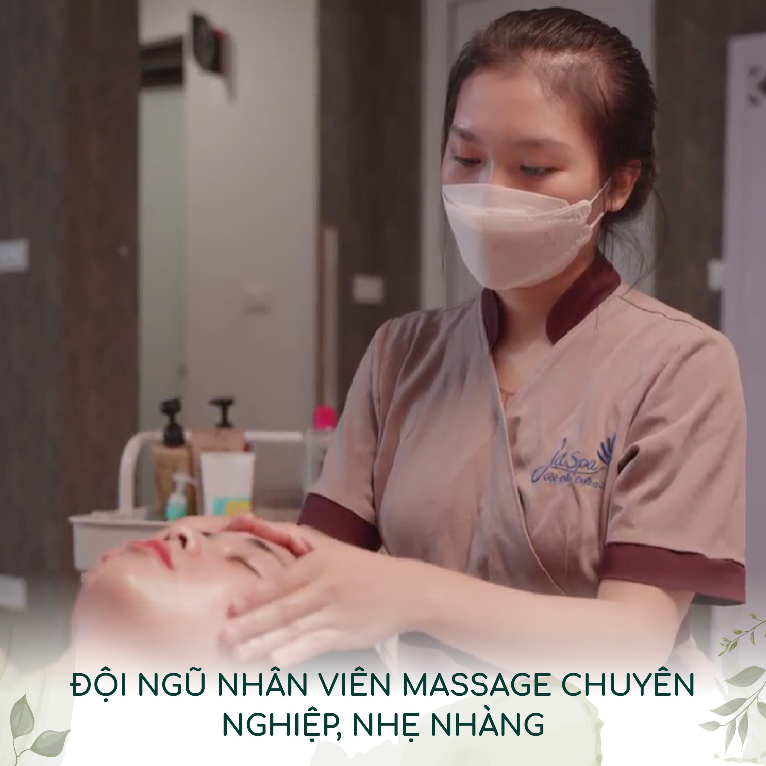 Lá Spa  38- Massage Shampoo Hanoi