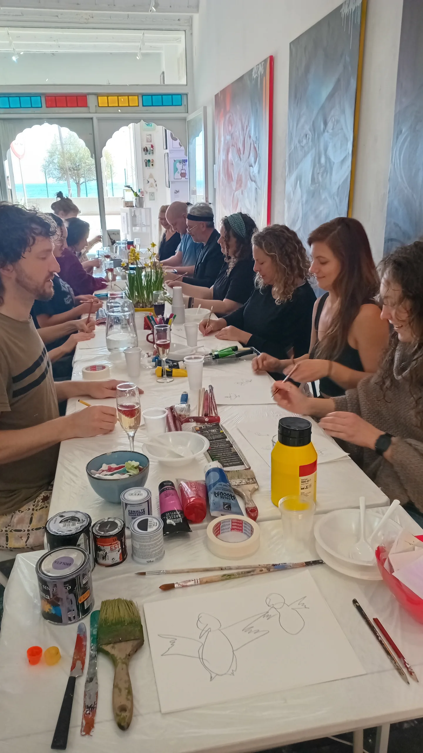 'FANTASTIC ABSTRACT PAINTING WORKSHOP'