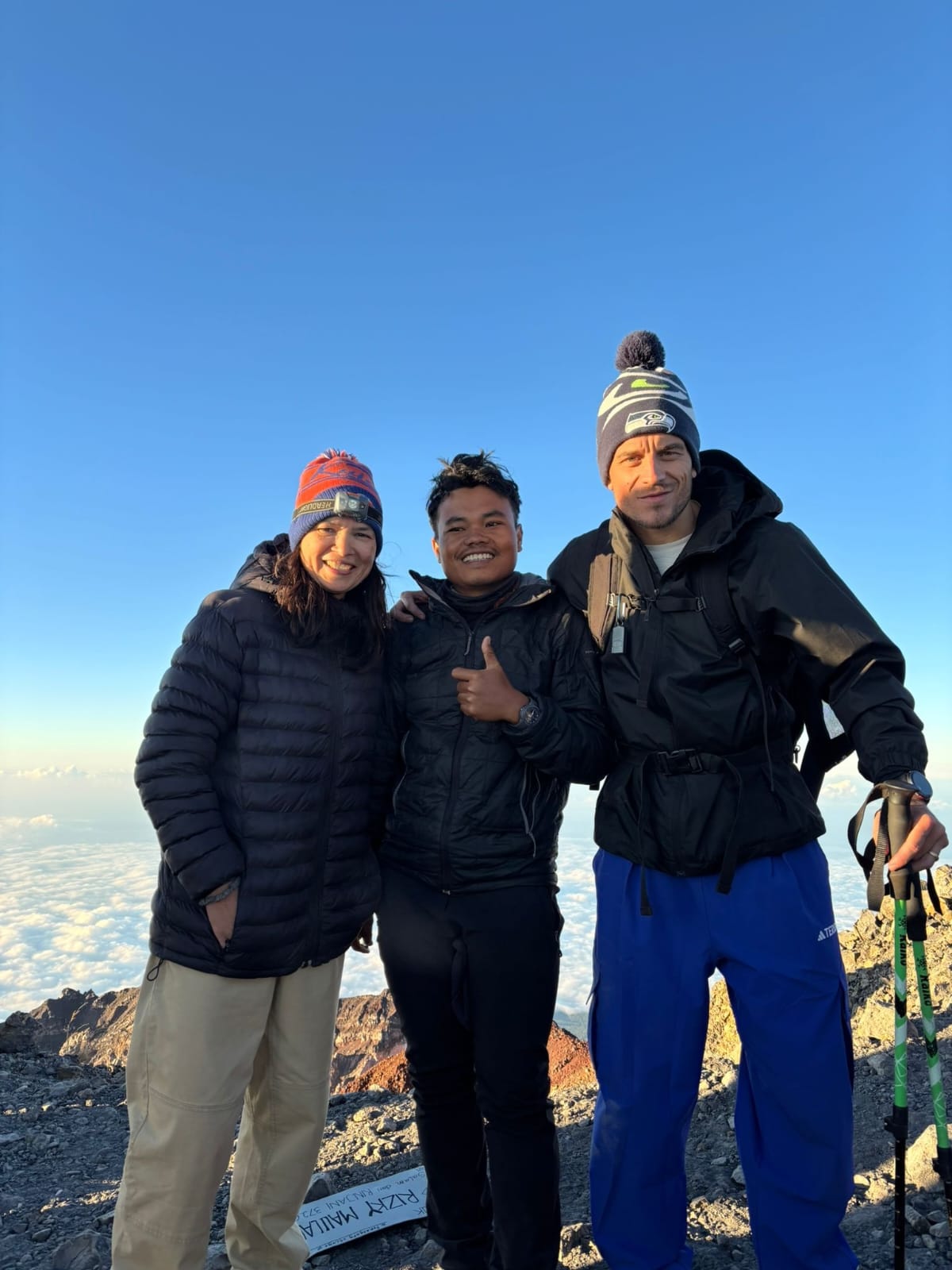 Dhyns Rinjani Hiking