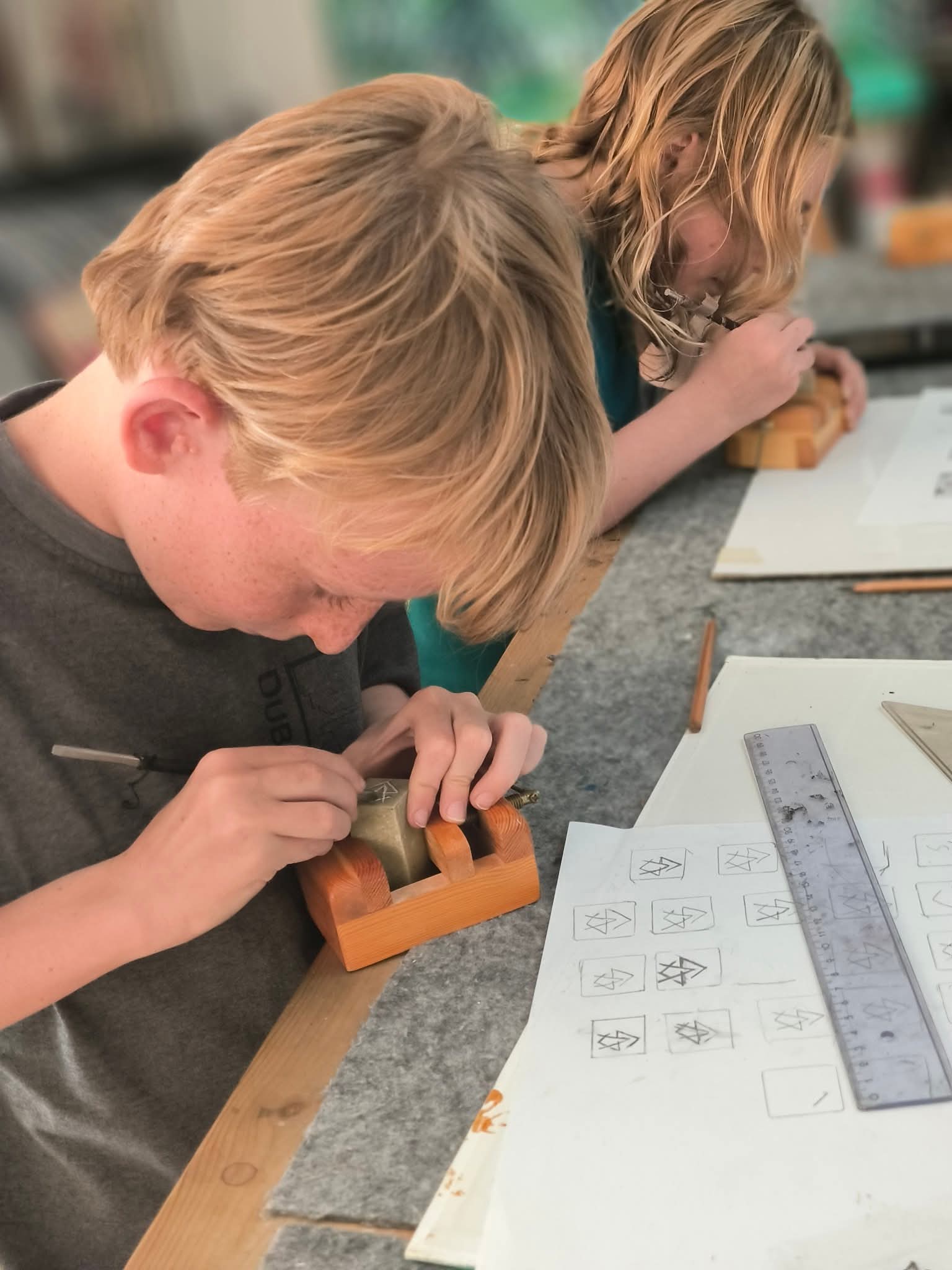 Create your own seal ( stamp) in special stone