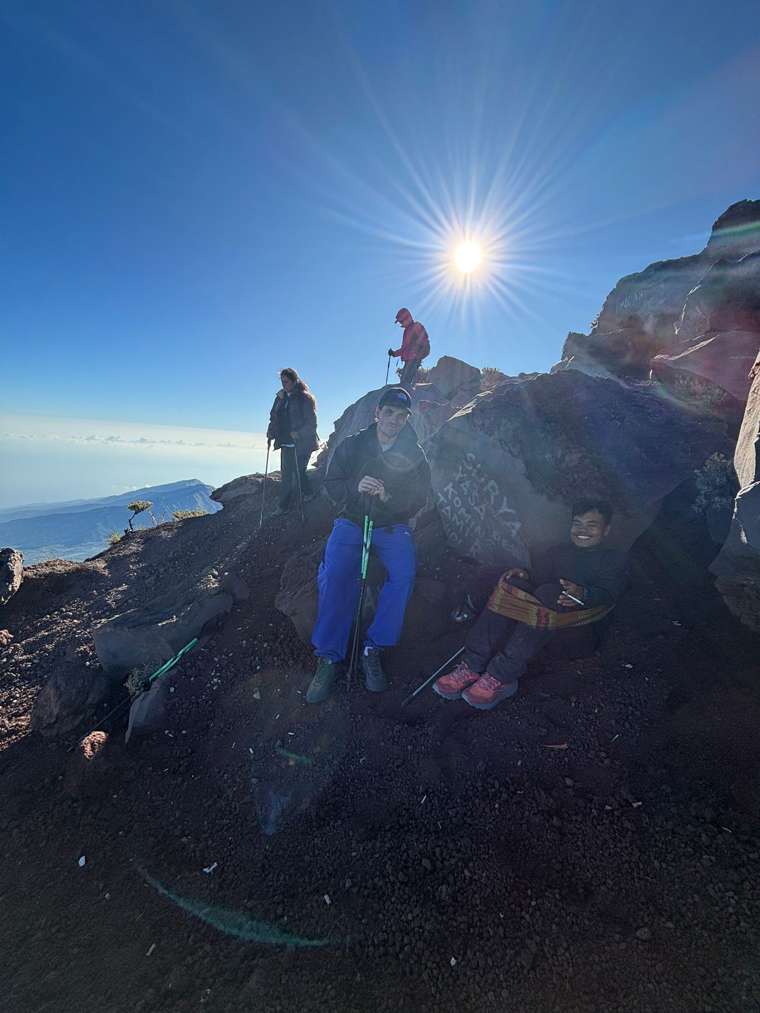 Dhyns Rinjani Hiking