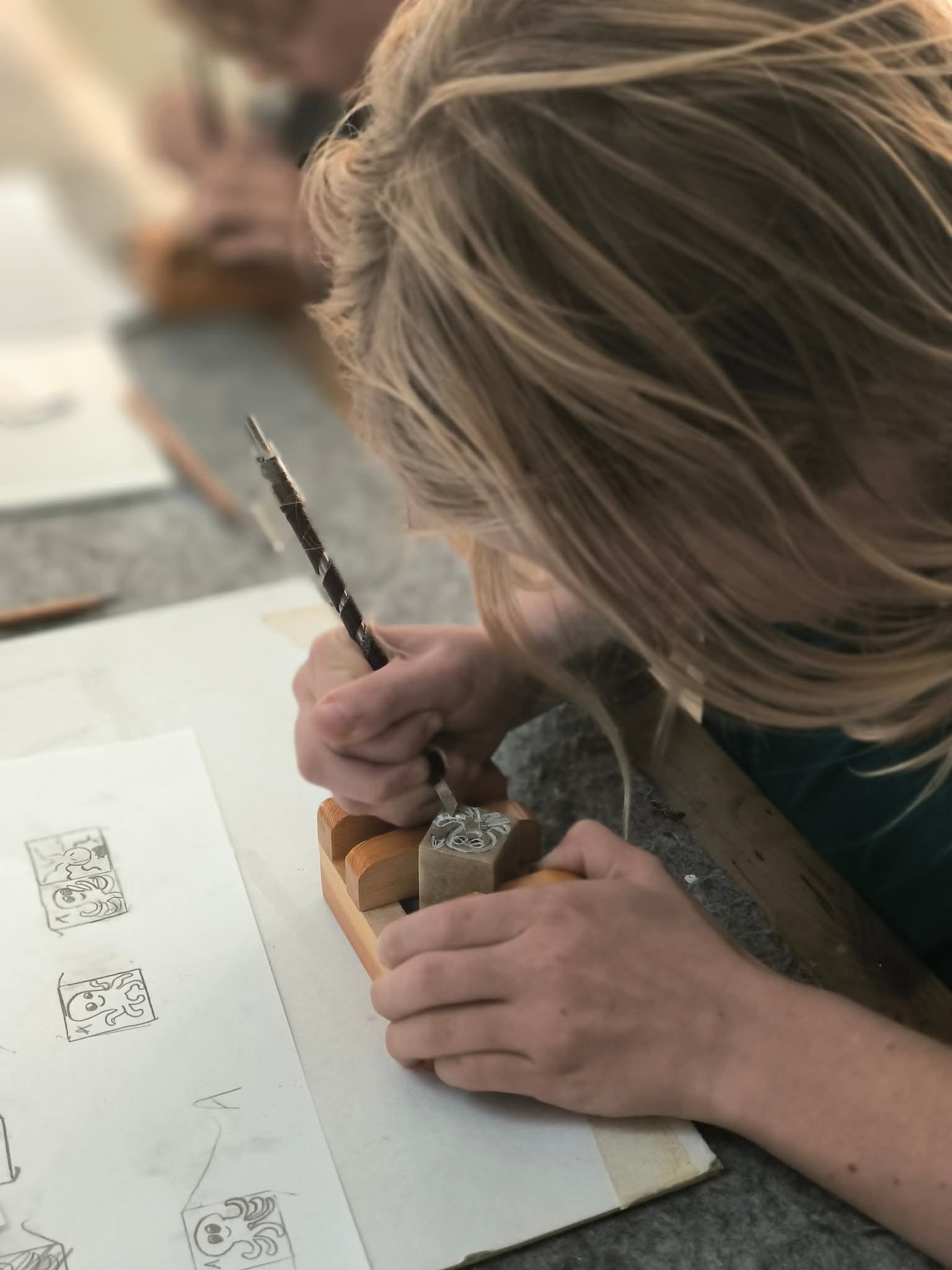 Create your own seal ( stamp) in special stone