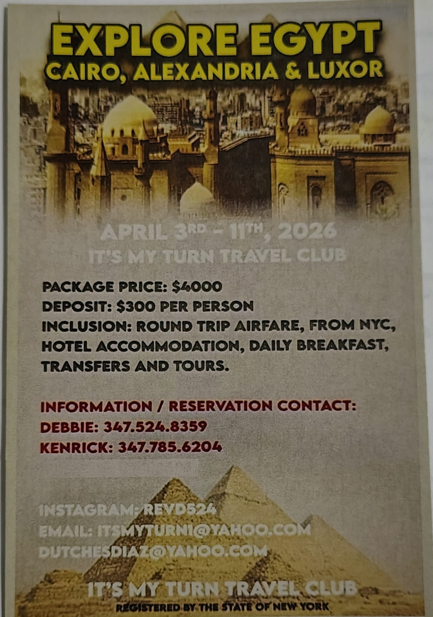 It's My Turn Travel Club