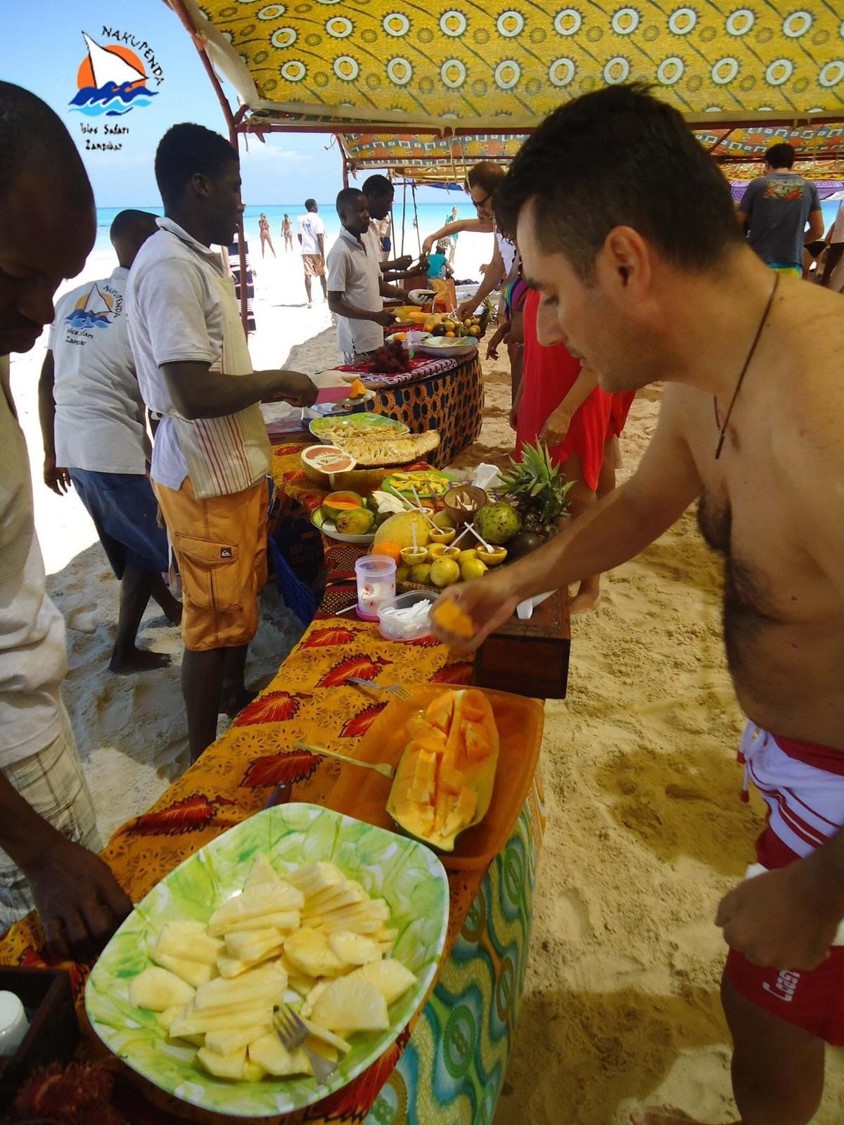 Prison Island + sand bank picnic