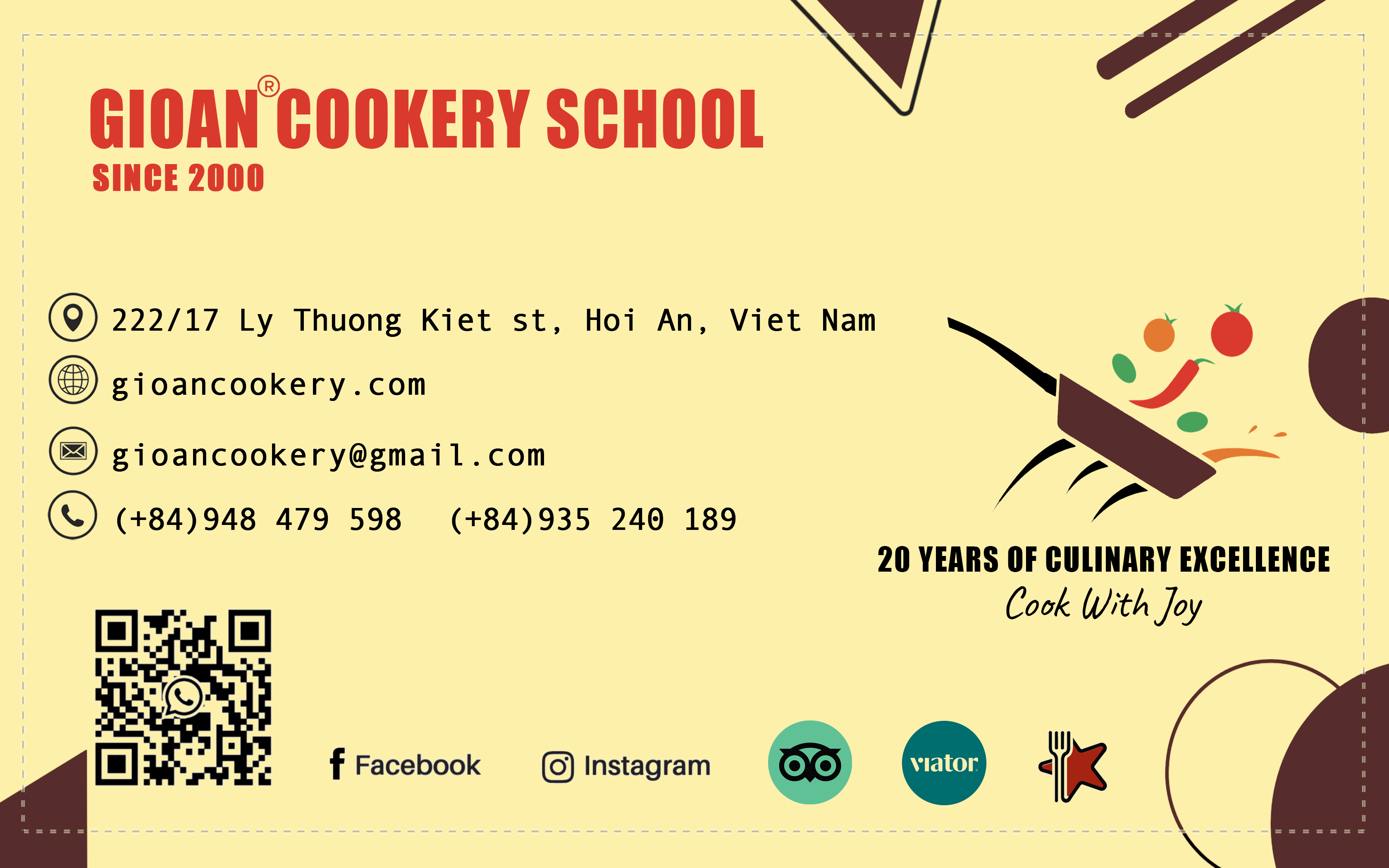 gioan cooking school hoi an viet nam